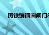 铸铁镶铜圆闸门800（铸铁镶铜圆闸门）
