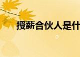 授薪合伙人是什么意思（授薪合伙人）