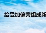 给受加偏旁组成新字（受加偏旁组成新字）