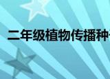 二年级植物传播种子的仿写乘着风纷纷出发