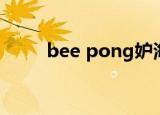 bee pong妒海采访（bee pong）