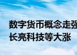 数字货币概念走强，仁东控股、京北方涨停，长亮科技等大涨