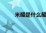 米醋是什么醋（关于米醋的简介）