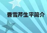 曹雪芹生平简介（关于曹雪芹生平简介）