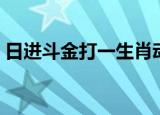 日进斗金打一生肖动物（日进斗金打一生肖）