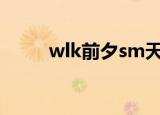 wlk前夕sm天赋图腾（天赋图腾）