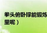 拳头俯卧撑能锻炼什么（拳头俯卧撑能锻炼哪里呢）
