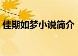 佳期如梦小说简介（佳期如梦小说简介内容）