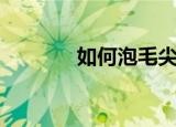 如何泡毛尖（泡毛尖的方法）