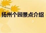 扬州个园景点介绍（关于扬州个园景点介绍）