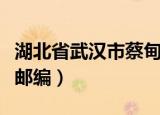 湖北省武汉市蔡甸区江汉大学邮编（江汉大学邮编）