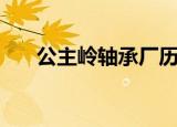 公主岭轴承厂历任领导（公主岭轴承）