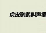 虎皮鹦鹉叫声播放器（虎皮鹦鹉叫声）