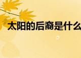 太阳的后裔是什么意思（后裔是什么意思）