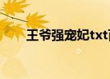 王爷强宠妃txt百度云（王爷强宠妃）