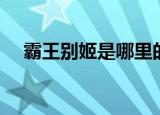 霸王别姬是哪里的菜（霸王别姬菜简介）