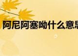 阿尼阿塞呦什么意思（阿尼阿塞呦意思介绍）