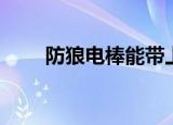 防狼电棒能带上高铁吗（防狼电棒）