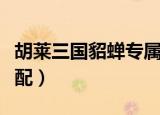 胡莱三国貂蝉专属（胡莱三国貂蝉最新技能搭配）