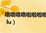 噜噜噜噜啦啦啦啦啦啦啦啦是什么歌（lululu lu）