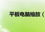平板电脑缩放（更改平板显示器缩放）