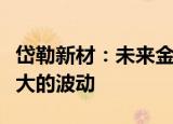 岱勒新材：未来金刚线价格趋势变化不会有太大的波动