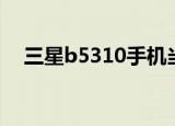 三星b5310手机当时价格（三星b5310）