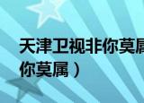 天津卫视非你莫属主持人是谁（天津卫视 非你莫属）