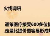 火线调研| 通策医疗接受600多位机构投资者调研 目前种植牙渗透率低,走量比提价更容易形成规模效应