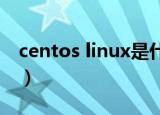 centos linux是什么系统（linux是什么系统）