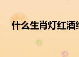 什么生肖灯红酒绿（灯红酒绿打一生肖）