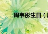 周韦彤生日（周韦彤 loving cica）