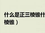什么是正三棱锥什么是直三棱锥（什么是正三棱锥）