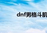 dnf男格斗肌肉（dnf男格斗吧）