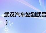 武汉汽车站到武昌火车站有多远（武汉汽车站）