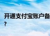 开通支付宝账户备案主体为公司授权人怎么填?