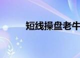 短线操盘老牛是谁（莽牛操盘手）