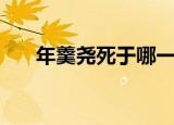 年羹尧死于哪一年（年羹尧怎么死的）