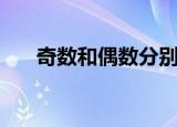 奇数和偶数分别是多少（奇数和偶数）
