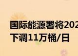 国际能源署将2022年全球石油需求增长预期下调11万桶/日