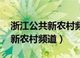 浙江公共新农村频道主持人 陈冲（浙江公共新农村频道）