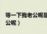 等一下我老公呢是杨幂吗 知乎（等一下 我老公呢）
