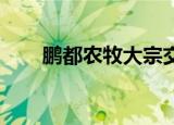 鹏都农牧大宗交易成交2294.50万元