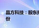 晶方科技：股东拟减持不超过2.41%公司股份