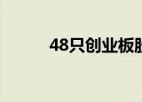 48只创业板股最新筹码趋向集中