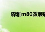 森雅m80改装轮毂（森雅m80改装）
