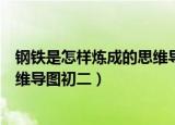 钢铁是怎样炼成的思维导图初二简单（钢铁是怎样炼成的思维导图初二）
