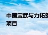 中国宝武与力拓签约 将合作开发宝瑞吉西坡项目