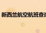 新西兰航空航班查询（新西兰航空机票查询）