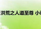 洪荒之人道至尊 小说（网游洪荒之人道至尊）